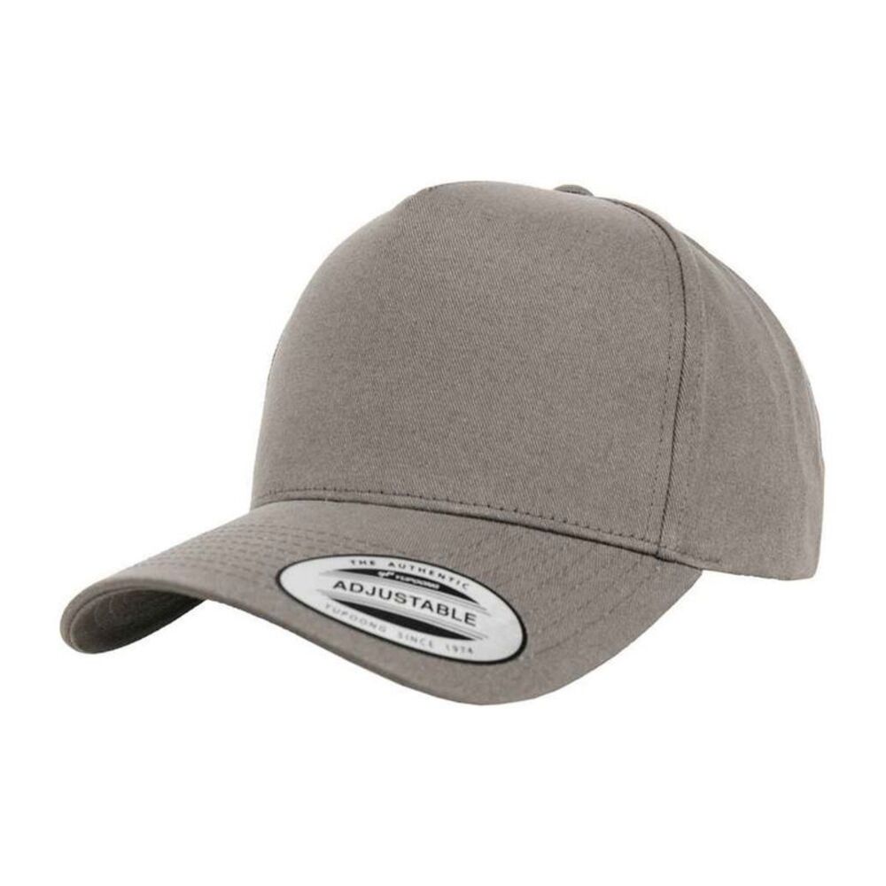 Flexfit 5 Panel  Classic Baseball Cap / Gray